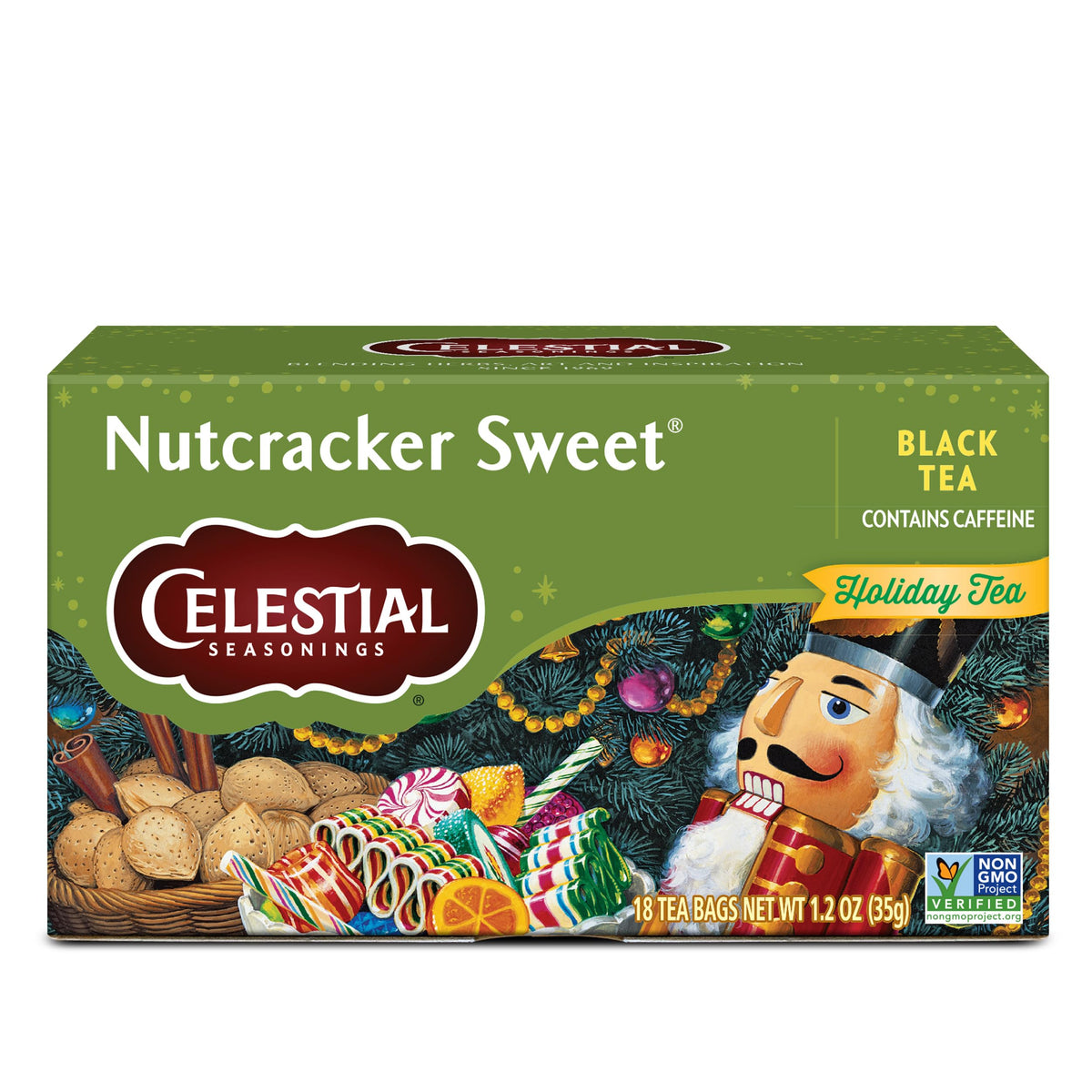 Nutcracker Sweet Black Tea by Celestial Seasonings – 18 Count (Pack of 1), Model BHC-039