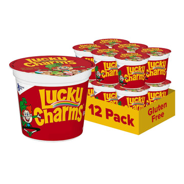 Cereal with Marshmallows by Lucky Charms – 1.7 Ounce (Pack of 12), Original Version, Pack of 12, Model 16000141568
