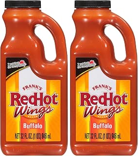 Frank's RedHot Buffalo Wings Sauce, 32 fl oz (Pack of 2)