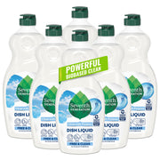 Free & Clear Dish Soap by Seventh Generation – 19 Fl Oz (Pack of 6), Clear, Pack of 6, Model 10732913449955