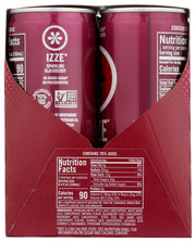 Sparkling Juice by IZZE – 8.4 Fl Oz (Pack of 4), Pack of 4, Model 0836093012022
