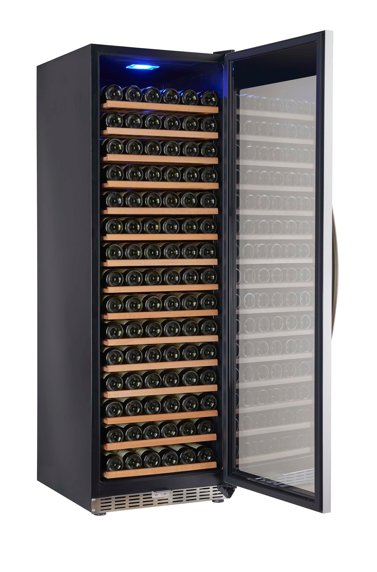 Commercial Wine Cooler by Eurodib – 24" W, 165.0 load, Arborite, Black, Model USF168S