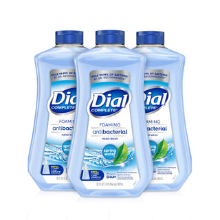 Complete Antibacterial Foaming Hand Soap Refill by Dial – 32 Fl Oz (Pack of 3), BLUE, Pack of 3, Model Complete Antibacterial Foaming Hand Soap 1