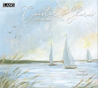 LANG Coastal Shores 2025 Wall Calendar (25991002023)