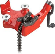 RIDGID 40195 Model BC410 Top Screw Bench Chain Vise, 1/8-inch to 4-inch Bench Vise, Small