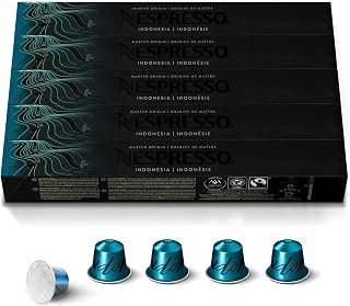Nespresso Original, Indonesia Master Origin, 50-Count Coffee Pods