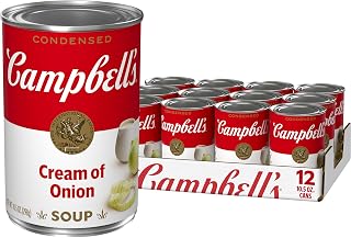 Campbell's Condensed Cream of Onion Soup, 10.5 oz Can (12 Pack)