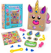 Educational Insights Boxineers Cardboard Animals - Creative Craft Supplies for Kids Projects, Cardboard Tools for Kids, DIY Fine Motor Activities, Kids Crafts and STEM Construction Kits
