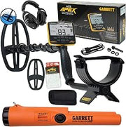 Garrett Metal Detectors Garrett ACE Apex Metal Detector Bundle, Multi-Frequency, Z-Lynk