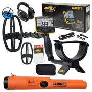 Garrett Metal Detector Bundle by Garrett Metal Detectors – Metal, Black, Model ACE APEX