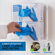 Stock Your Home Double Stack / 2 Count / Clear Lab Supply Dispensers