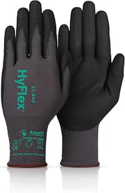 Ansell HyFlex Multi-Purpose Touchscreen Work Gloves with Aerofit Precision Comfort Technology