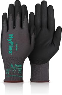 Ansell HyFlex Multi-Purpose Touchscreen Work Gloves with Aerofit Precision Comfort Technology