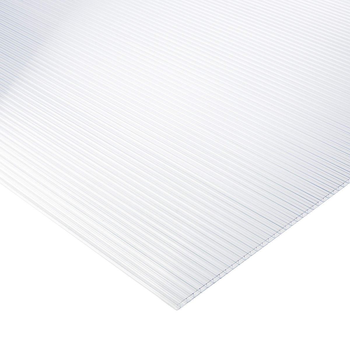 2ft x 4ft Clear Light Panels (Pack of 6) by Genesis – 24"W x 48"L (Pack of 1), Polycarbonate, Clear, Model 70800