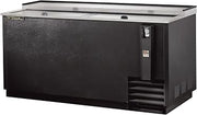 True 32.5 Case / 12 oz Can Black Deep Well Bottle Cooler