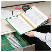 SMEAD Green / 1 / Letter (Pack of 1) Top Tab Classification Folders