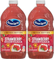 Ocean Spray Strawberry Shortcake Juice Drink, 60 Fl Oz Bottle (Pack of 2)