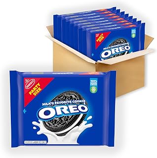 Oreo Chocolate Sandwich Cookies, Party Size, 8-25.5 oz Packs
