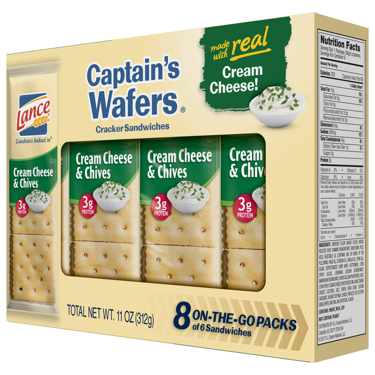 Captain's Wafers by Lance – 11 Ounce (Pack of 1)