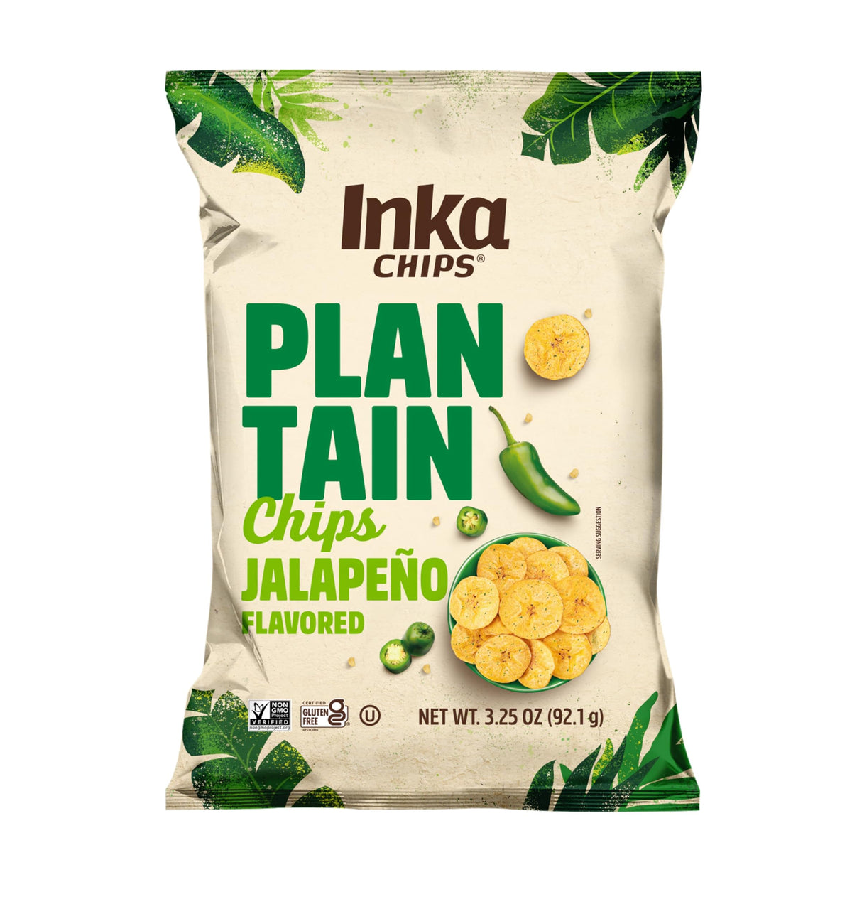 Inka Crops Sea Salt + Jalapeno / 3.63 Ounce (Pack of 6) / 6 Potato