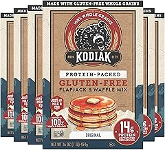 Kodiak Cakes Frontier Oat Gluten Free Protein Pancake and Waffle Mix, 16oz (Pack of 6)