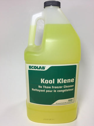 Kool Klene No Thaw Freezer Cleaner- 1 gallon by Ecolab – 128 Fl Oz (Pack of 1), Model 6115461