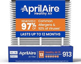 913 Replacement Filter for AprilAire Whole House Air Purifiers - MERV 13, Healthy Home Allergy, 25x20x4 Air Filter (Pack of 1)