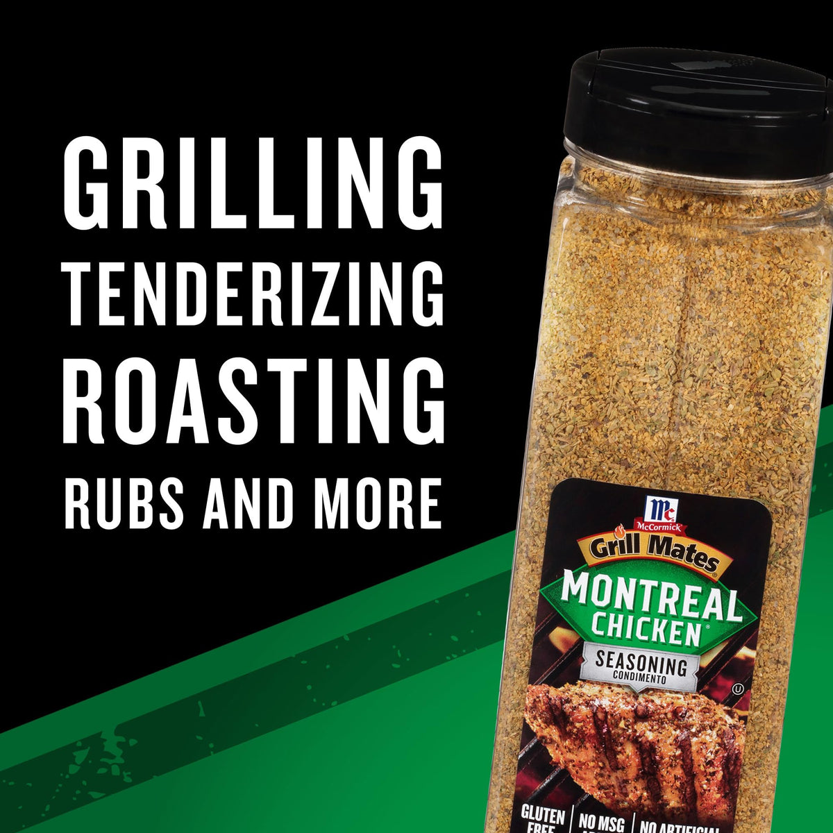 McCormick Montreal Chicken Seasoning by Grill Mates – 23 Ounce (Pack of 1), Model 052100010885
