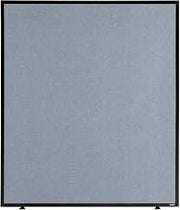 Global Industrial Office Partition Panel, Blue Fabric, 36.25 Inch Width x 42 Inch Height, 1 Piece, Designed for Office Cubicle and Workspace Productivity Solutions