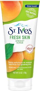 St. Ives Fresh Skin Scrub, Apricot, 6 Ounce