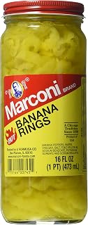 Marconi Hot Banana Rings, 16 Ounce