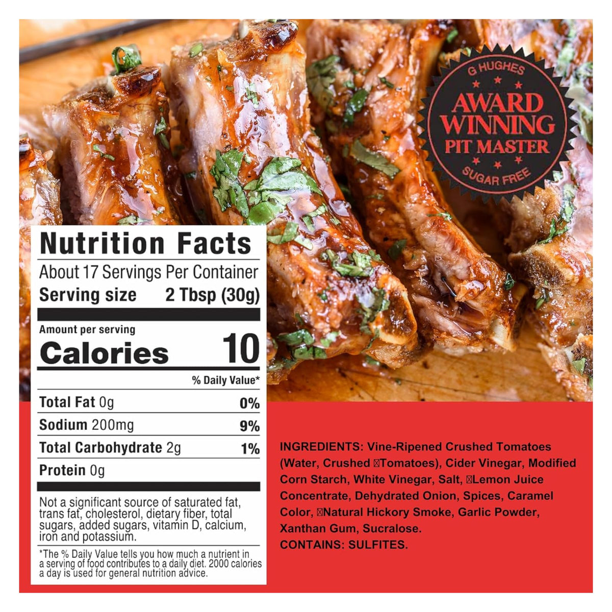 G Hughes Spicy & Sweet / 1.12 Pound (Pack of 2) / 2 Barbecue