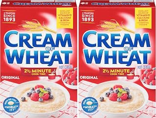Cream of Wheat Original Stove Top Hot Cereal, 2 1/2 Minute Cook Time, 12 Ounce (Pack of 2)