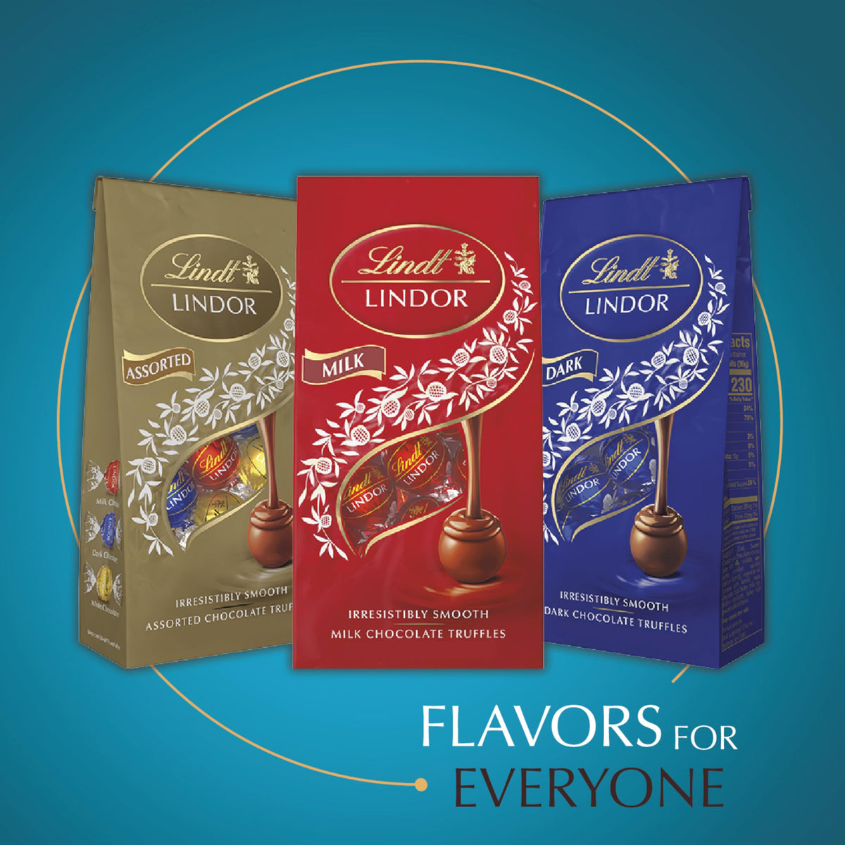 Lindt Sea Salt / 25.4 Ounce (Pack of 1) / Sea Salt Truffles Assortment Boxes