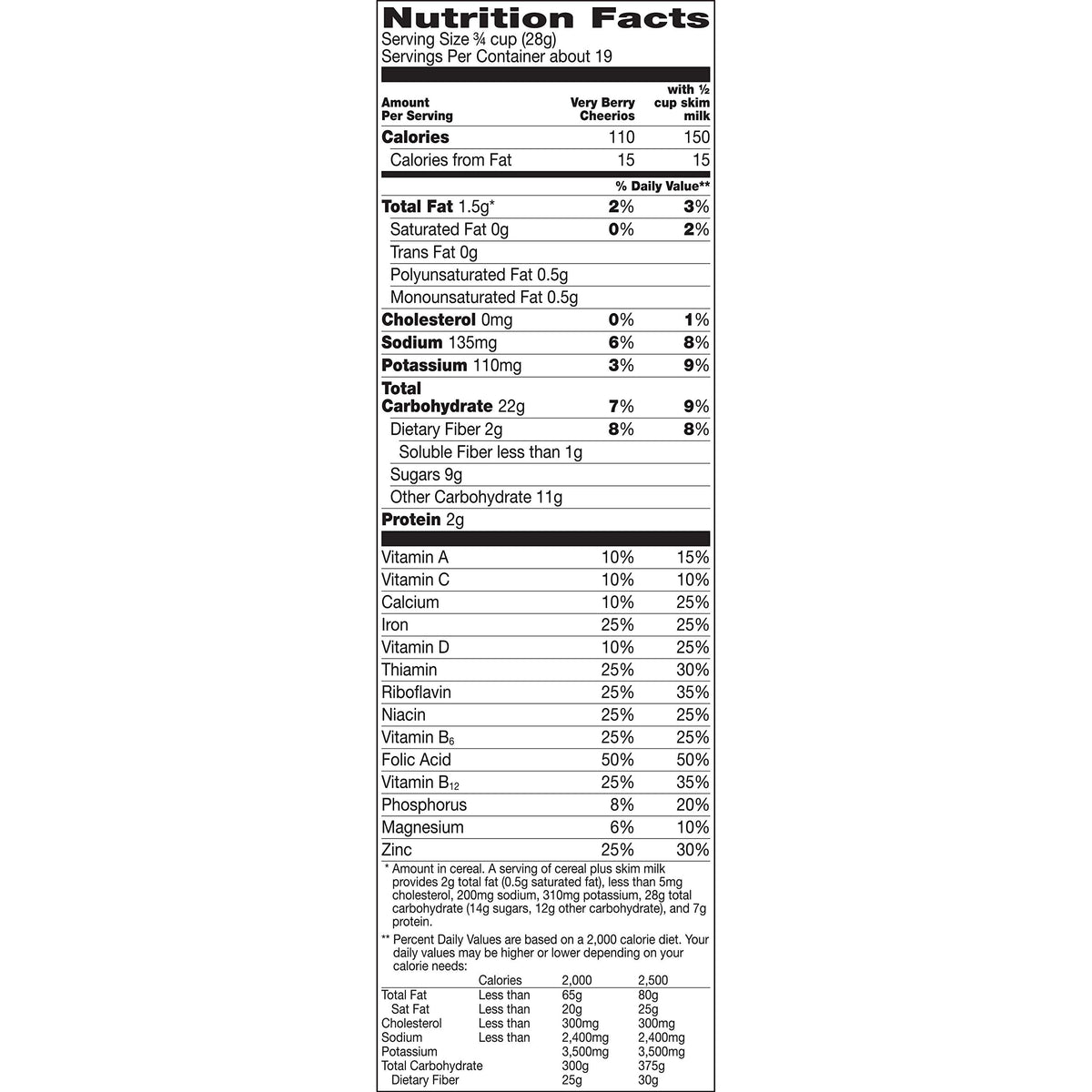 Cheerios Berry / 19.5 Ounce (Pack of 1) / 1 Breakfast Foods