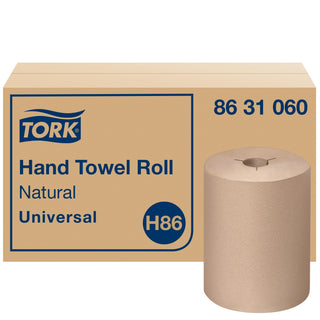 Tork Paper Towel Roll Natural H86, 6 Rolls x 550 ft, 8631060