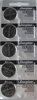 Replacement Batteries Energizer CR2025 for Cayeye, Sigma, Knog, Planet Bike & Mnay Others. Card of 5.