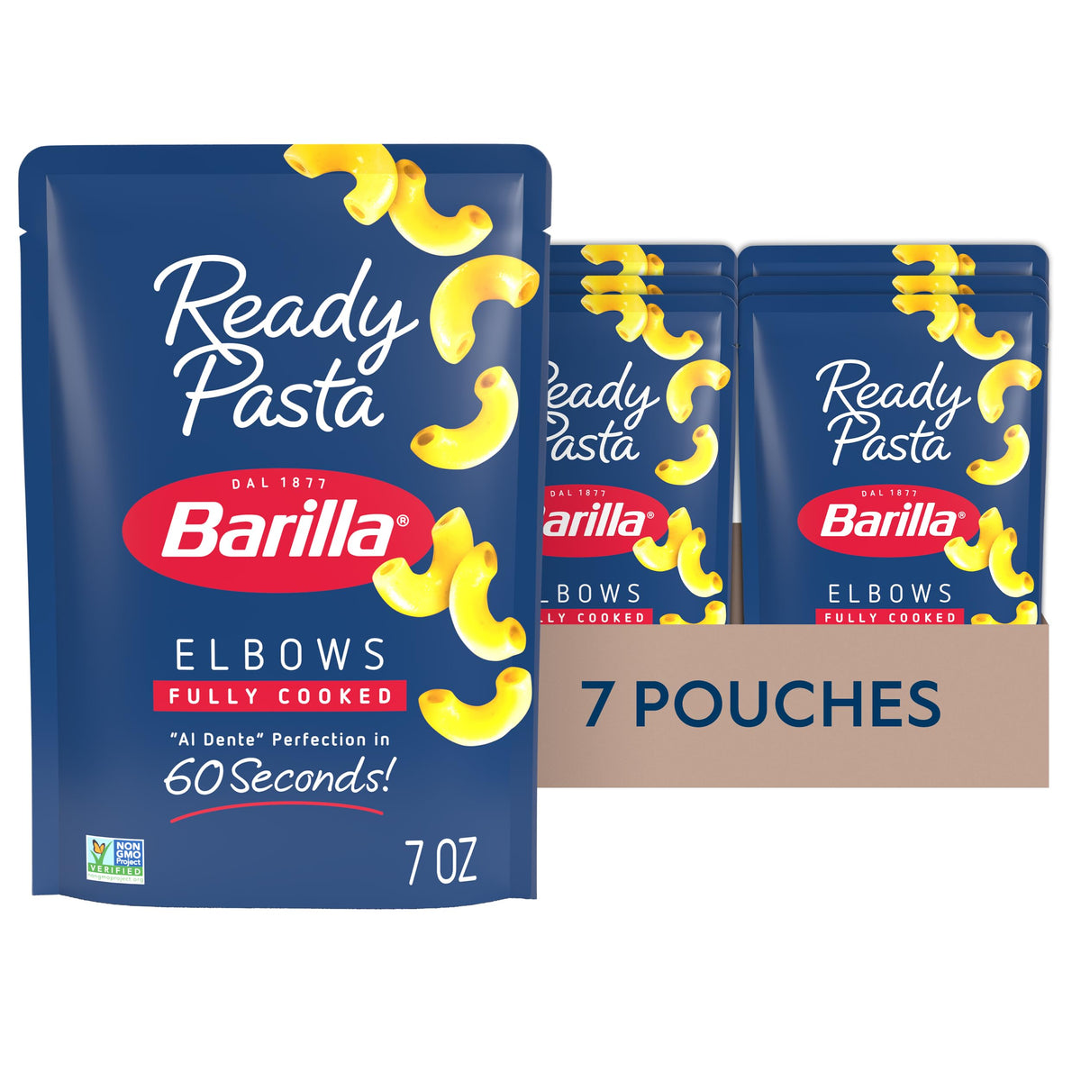 Ready Pasta by Barilla – 7 Ounce (Pack of 7), Pack of 7