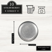 10 Strawberry Street 10.25" / Stainless Steel / 1 Dinner Plates