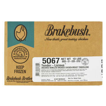Breaded Chicken Tenders by Brakebush – 160 Ounces