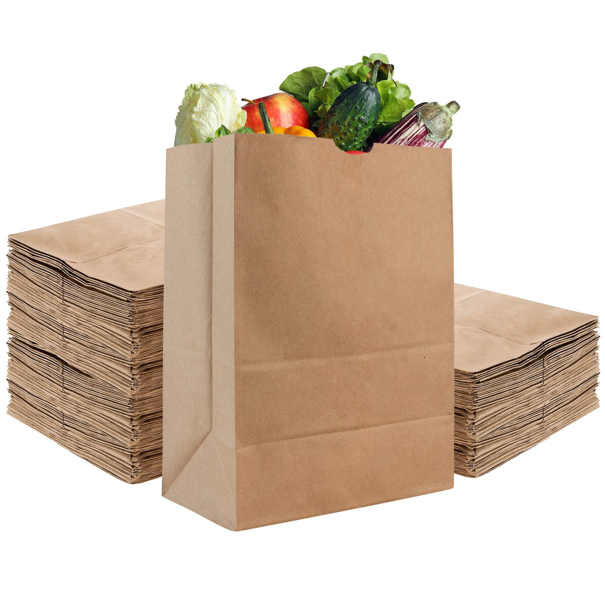Stock Your Home 100 Count / Brown / 52.0 pounds Bags