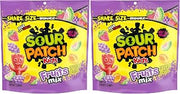 Sour Patch Kids Fruits Mix Soft & Chewy Candy, Share Size, 11.03 oz (Pack of 2)