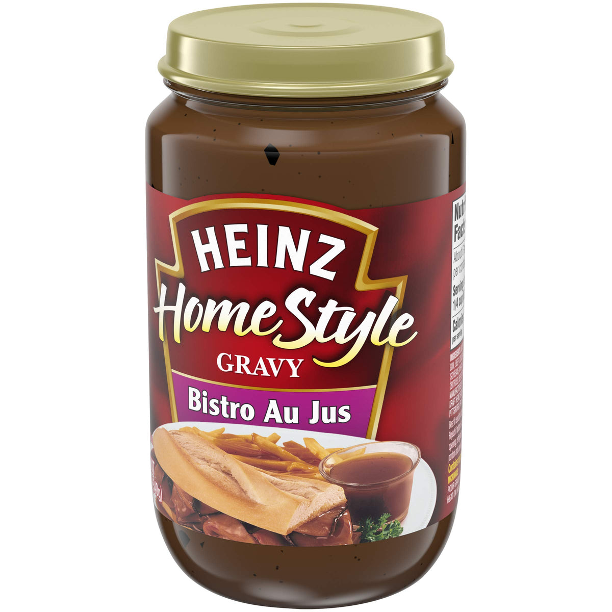 Homestyle Bistro Au Jus Gravy (12 oz Jars by HEINZ – 12 Ounce (Pack of 12), Pack of 12, Model 10013000798508