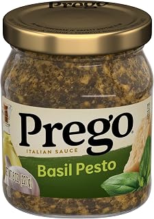 Prego Basil Pesto Sauce, 8 Oz Jar