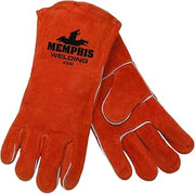 MCR Safety 4300 13-Inch Leather Welder Gloves, X-Large