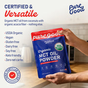 PureGood 0.67 Ounce (Pack of 24) / Blue / 24 MCT Oil