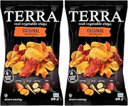 Terra Vegetable Chips, Original Chips with Sea Salt, 6.8 Oz, (Pack of 2)