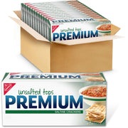 Unsalted Tops Saltine Crackers by Premium – 16 Ounce (Pack of 12), Pack of 12