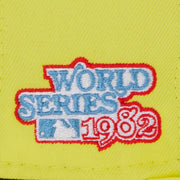 Milwaukee Brewers Kool Aid Pack 59FIFTY Hat 82 World Series Side Patch Men's Hat Rare Embroidered Graphics Yellow (as by New Era – 8, Polyester, Yellow