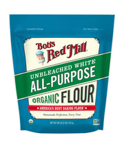 Organic All Purpose Unbleached Flour by Bob's Red Mill – 48 Ounce (Pack of 4), Pack of 4
